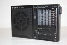 Sony Icf-7600a Portable Radio SW MW FM 9 Band Receiver Tested