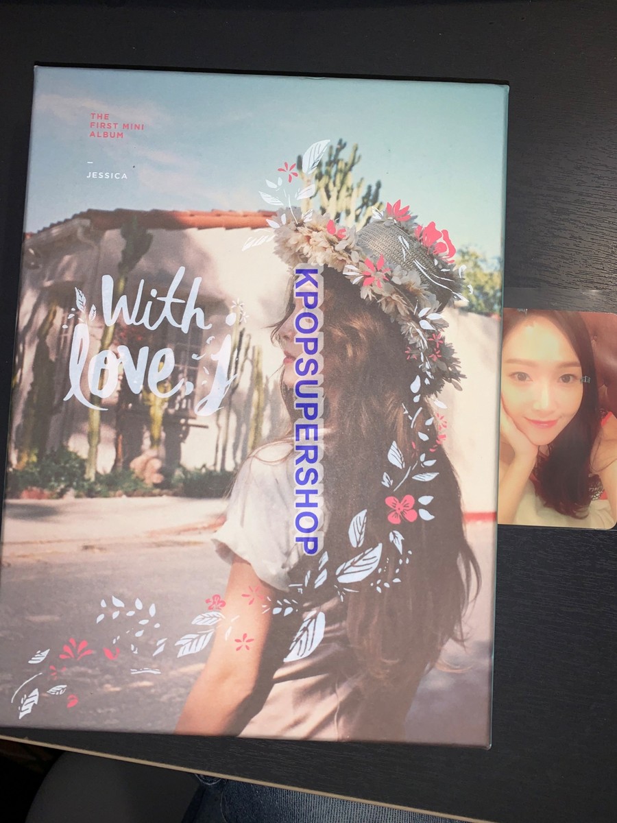 Jessica Jung 1st Mini Album With Love, J CD Photocard Good Girls