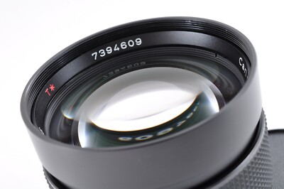 Contax Carl Zeiss Planar T* 85mm f/1.4 MMJ MF Lens C/Y Mount From
