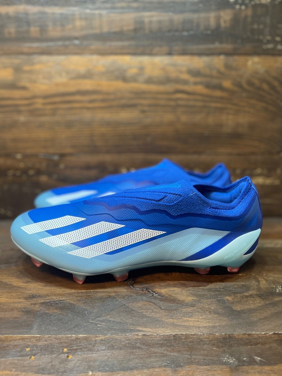 Adidas X Crazyfast.1 LL FG FZ6563 Blue Mens Football Soccer Cleats