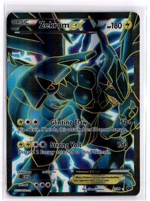 Pokemon TCG Zekrom EX (Full Art) 97/99 Black White Next Destinies