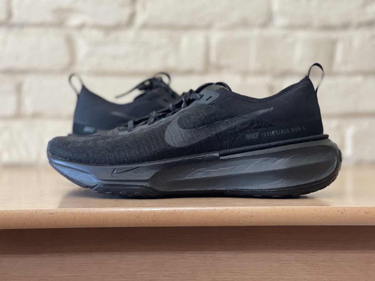 Nike Zoom X Invincible Run 3 Triple Black Running Shoes DR2615-005