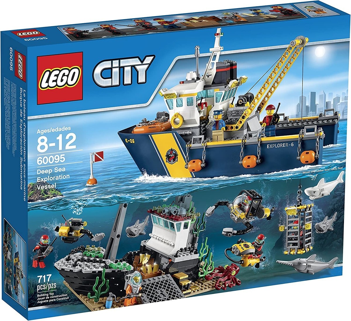 LEGO CITY: Deep Sea Exploration Vessel (60095) - Retired 2016