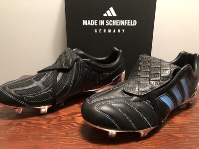 Kith × Adidas Predator Mania Black Blue Silver Metallic JR5624