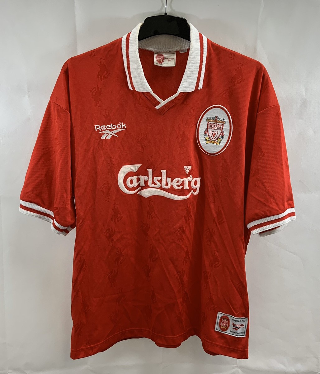 Liverpool Home Football Shirt 1996/98 Adults XL Reebok C859 | eBay