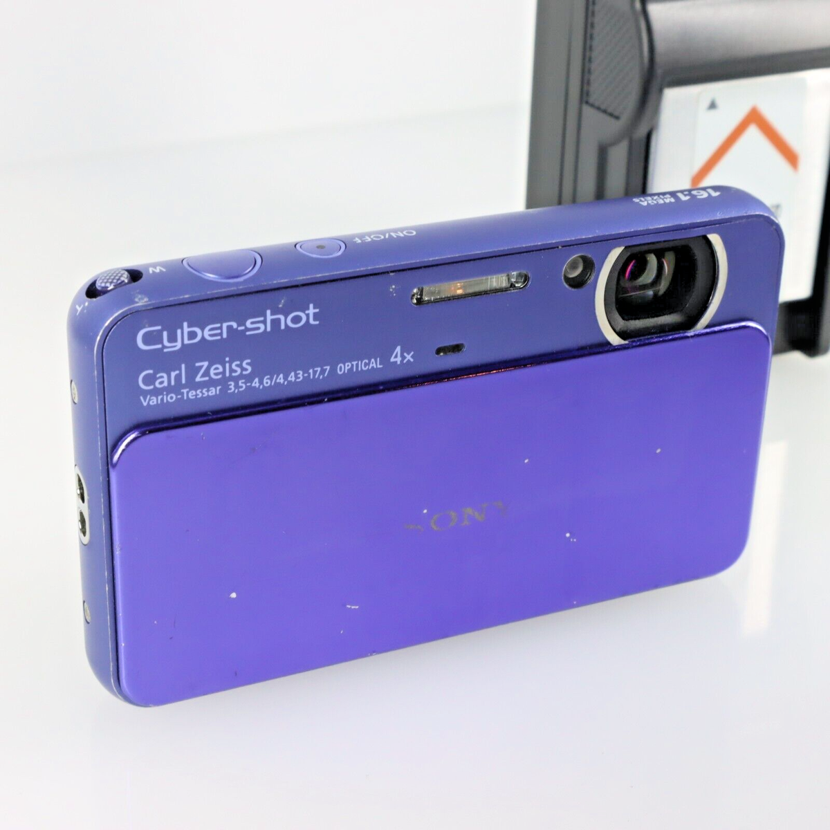 SONY Digital Camera DSC-T110 Purple Cyber Shot 16.1MP 4x Optical