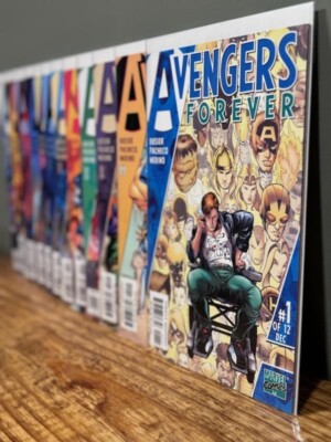 Avengers Forever #1-12 Complete Series Set 1998 Marvel Comics Kang