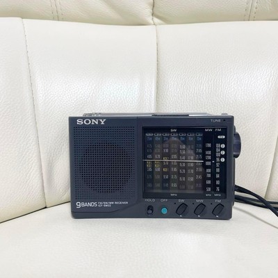 Sony ICF-SW22 Portable Shortwave Radio 12 Band FM MW SW LW Compact