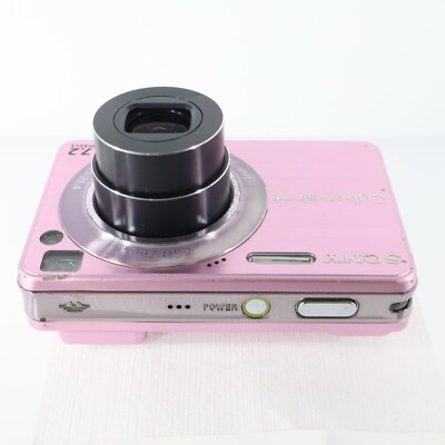 Excellent] Sony Cybershot DSC-W120 Pink 7.2MP Digital Camera 4x