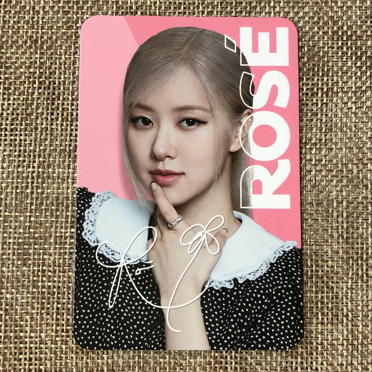 BLACKPINK 引退グッズ ROSÉ 推し※バラ売り不可 トレカ BLACKPINK 引退