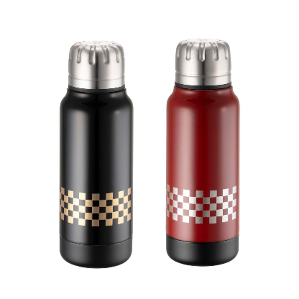THERMO MUG Stainless Bottle URUSHI Umbrella Bottle Black 190ml