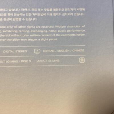 SEVENTEEN INCOMPLETE 2021 SEVENTEEN Online Concert DVD 3 Discs Set