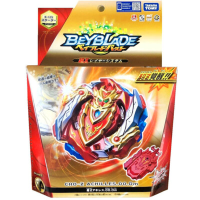 TAKARA TOMY Cho-Z ACHILLES.00.Dm Burst Beyblade B-129 Starter