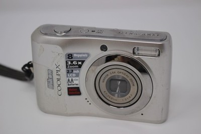 Nikon COOLPIX L19 8.0MP Digital Camera - Silver for sale online | eBay