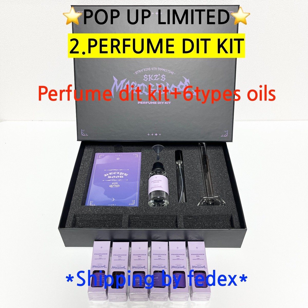 FINAL STOCK] STRAY KIDS SKZOO POP-UP SKZOO'S MAGIC SCHOOL-PERFUME