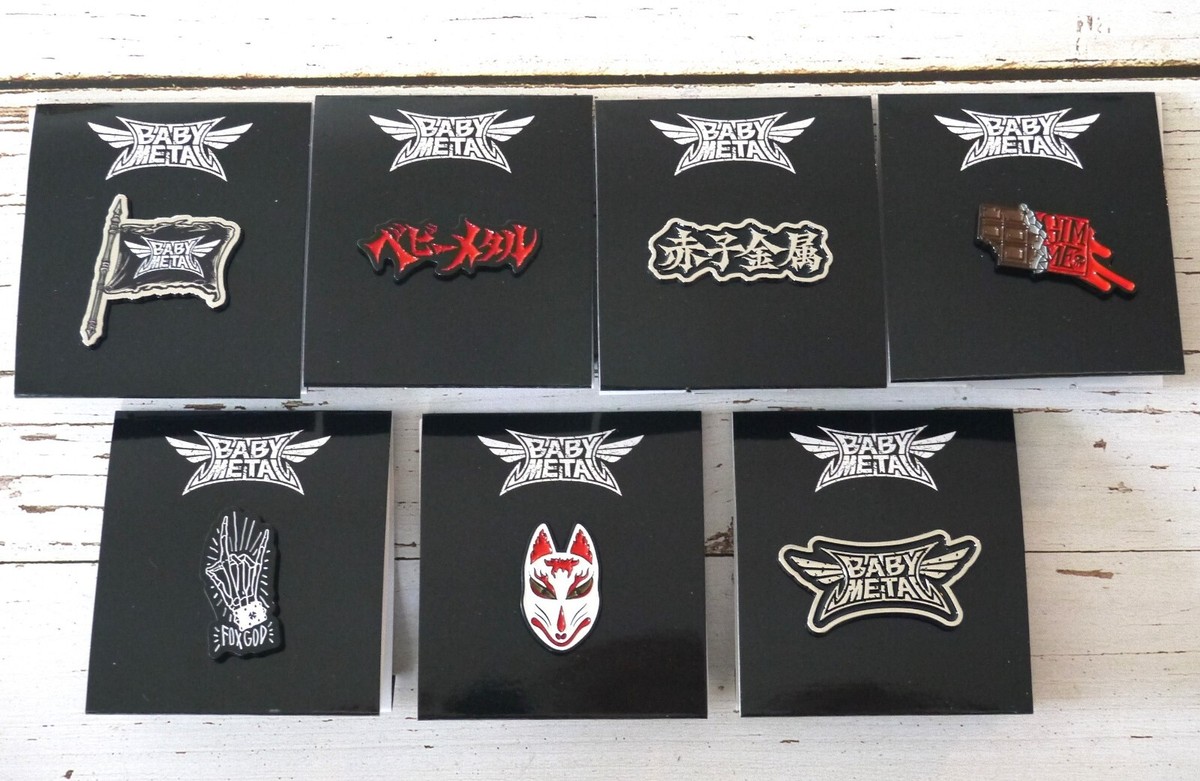 BABYMETAL Pin badge complete set LEGEND-MM Yokohama Arena 2024.3.2