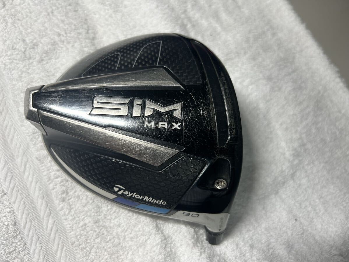 TaylorMade Sim Max Driver 9.0 Right-Handed Golf Club Head Only