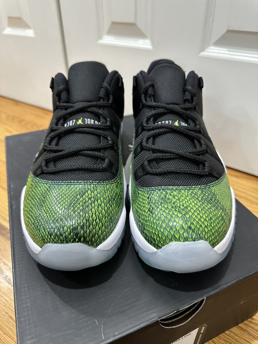 New Nike Air Jordan 11 Retro Low Snake (528895-033) Men's Size 10