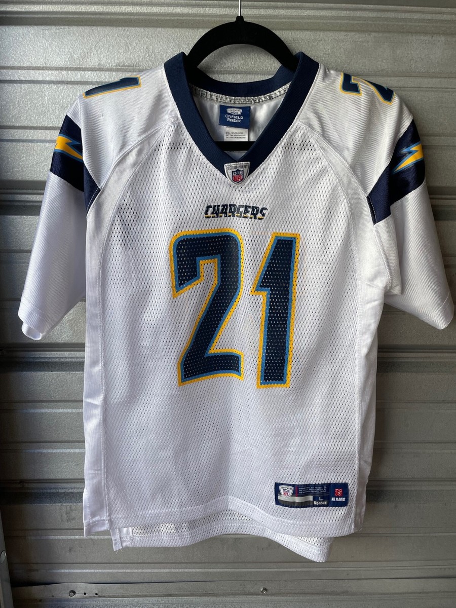 Reebok LaDainian Tomlinson San Diego Chargers White Away Jersey