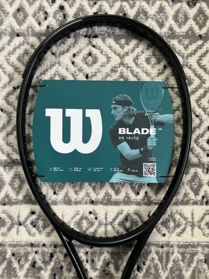 NEW Wilson Blade 98 v9 Noir (All-Black Edition) - 16x19 - 4 1/4 | eBay