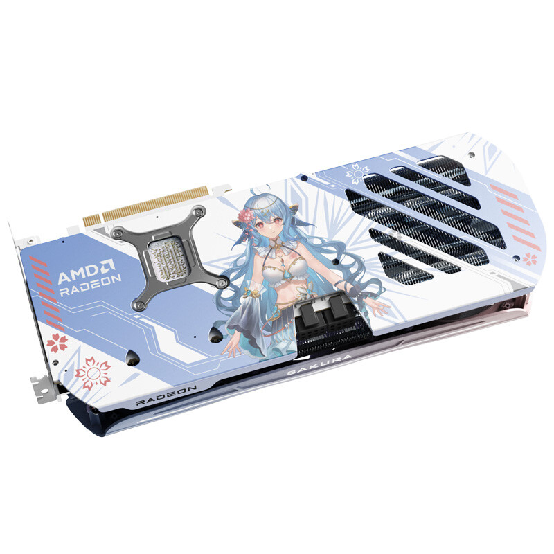 Yeston AMD Radeon RX 9070 GRE Sakura 12G Atlantis OC GDDR6