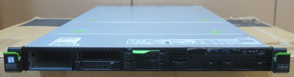 Fujitsu Primergy RX2530 M4 2x 12-Core Gold 6136 32GB RAM 4x 2.5