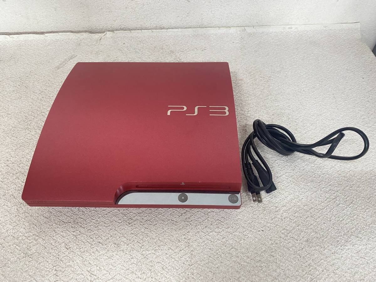 Sony PlayStation 3 Slim 320GB Scarlet Console - Red for sale