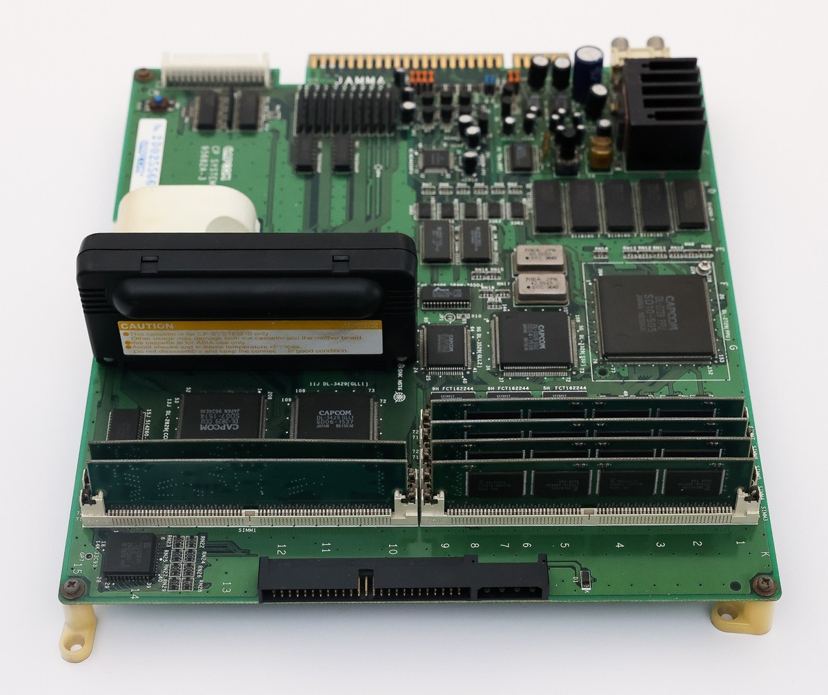 Capcom CP System III CPS3 CPS 3 JAMMA Arcade Darksoft SCSI2SD