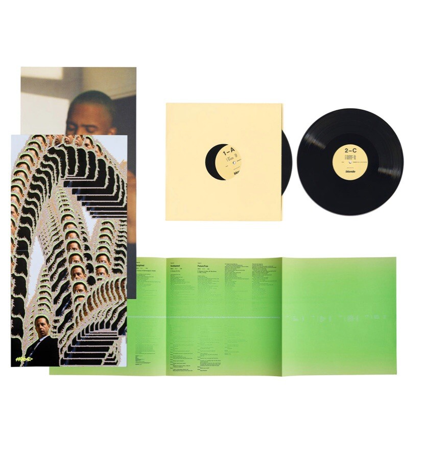 Frank Ocean - Blonde 2LP Vinyl 2022 OFFICIAL REPRESS (blonded.com