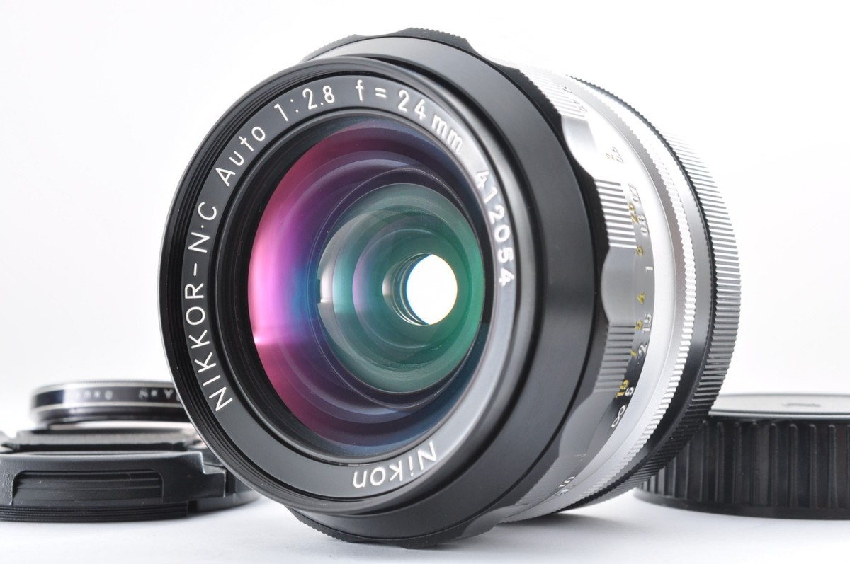 Nikon Nikkor N.C Auto 24mm f2.8 Non Ai MF Lens From JAPAN Near