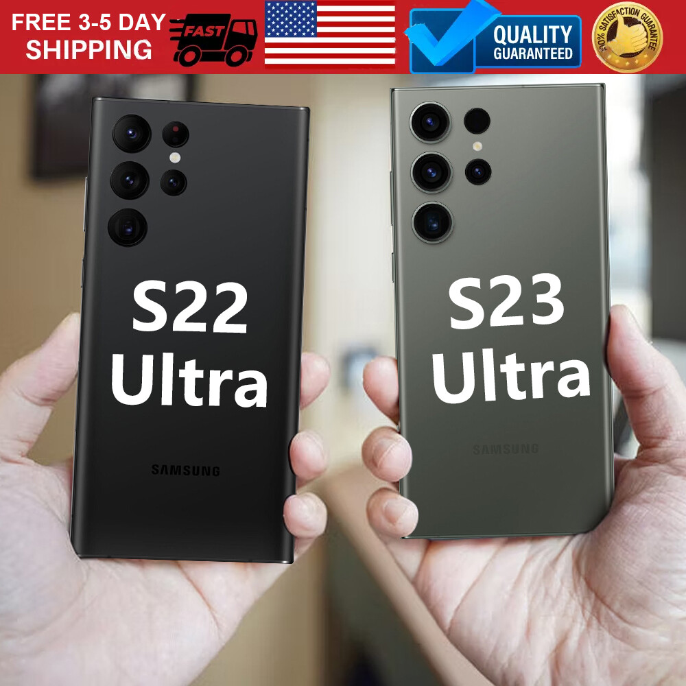 Samsung Galaxy S23 Ultra - 256 GB - Phantom Black (Unlocked) for