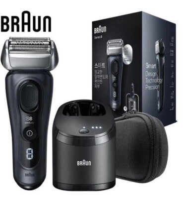 Braun Series 8 Sonic 8453cc Cordless Electric Shaver Wet&Dry | eBay