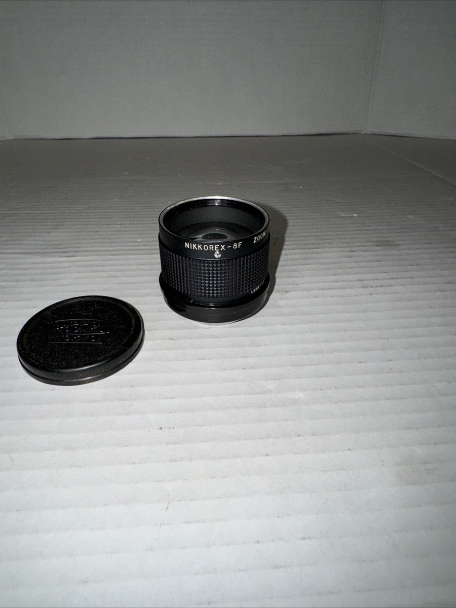 Nikkorex-8F Zoom-conversion 8 mm Lens .08-2x Nippon Kogaku No