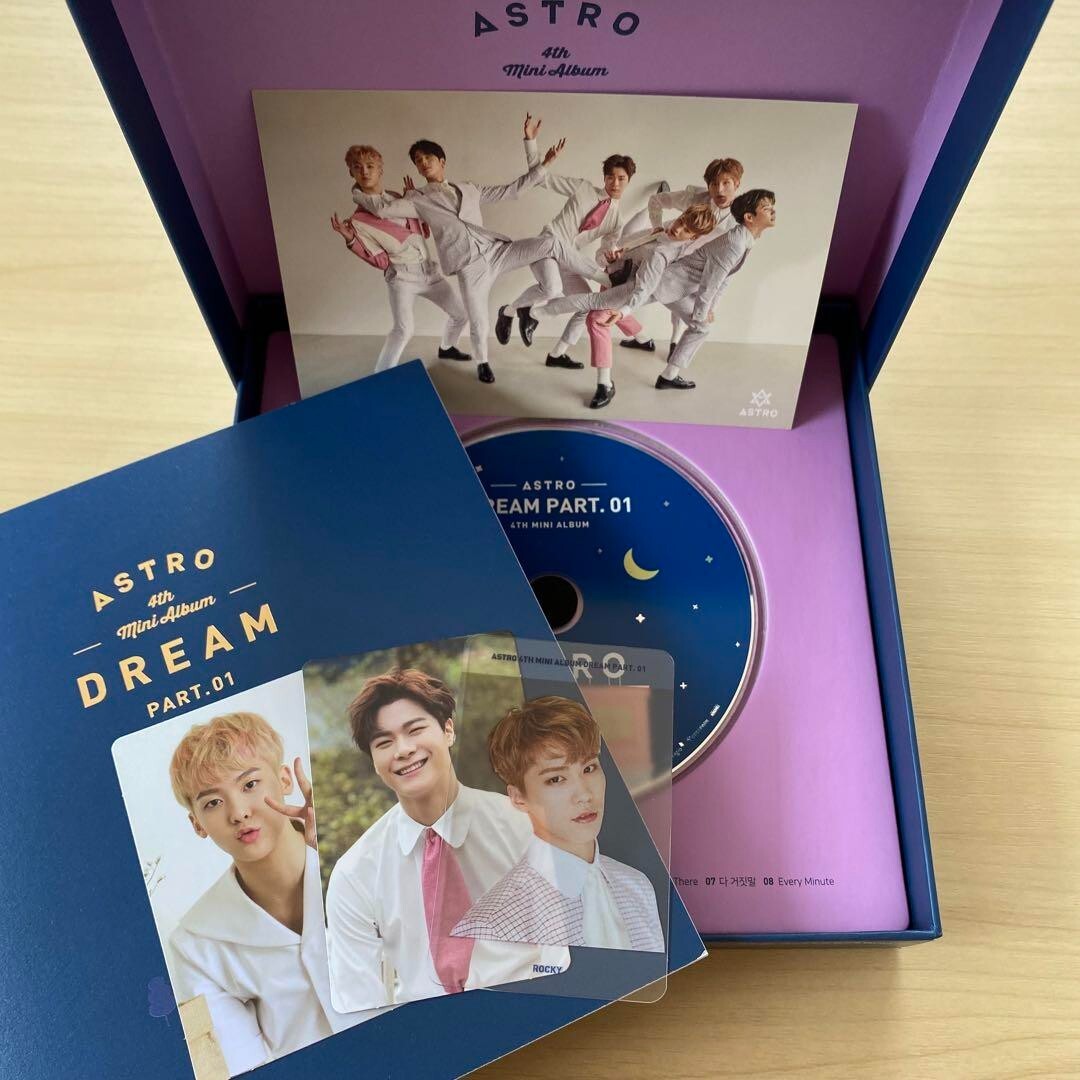 ASTRO Dream Part 01 Day Night ver Set of 2 4th Mini Album CD 2017