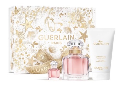 Mon Guerlain Gift Set 1.6 oz + 5 ml Perfume + 2.5 oz Lotion | eBay