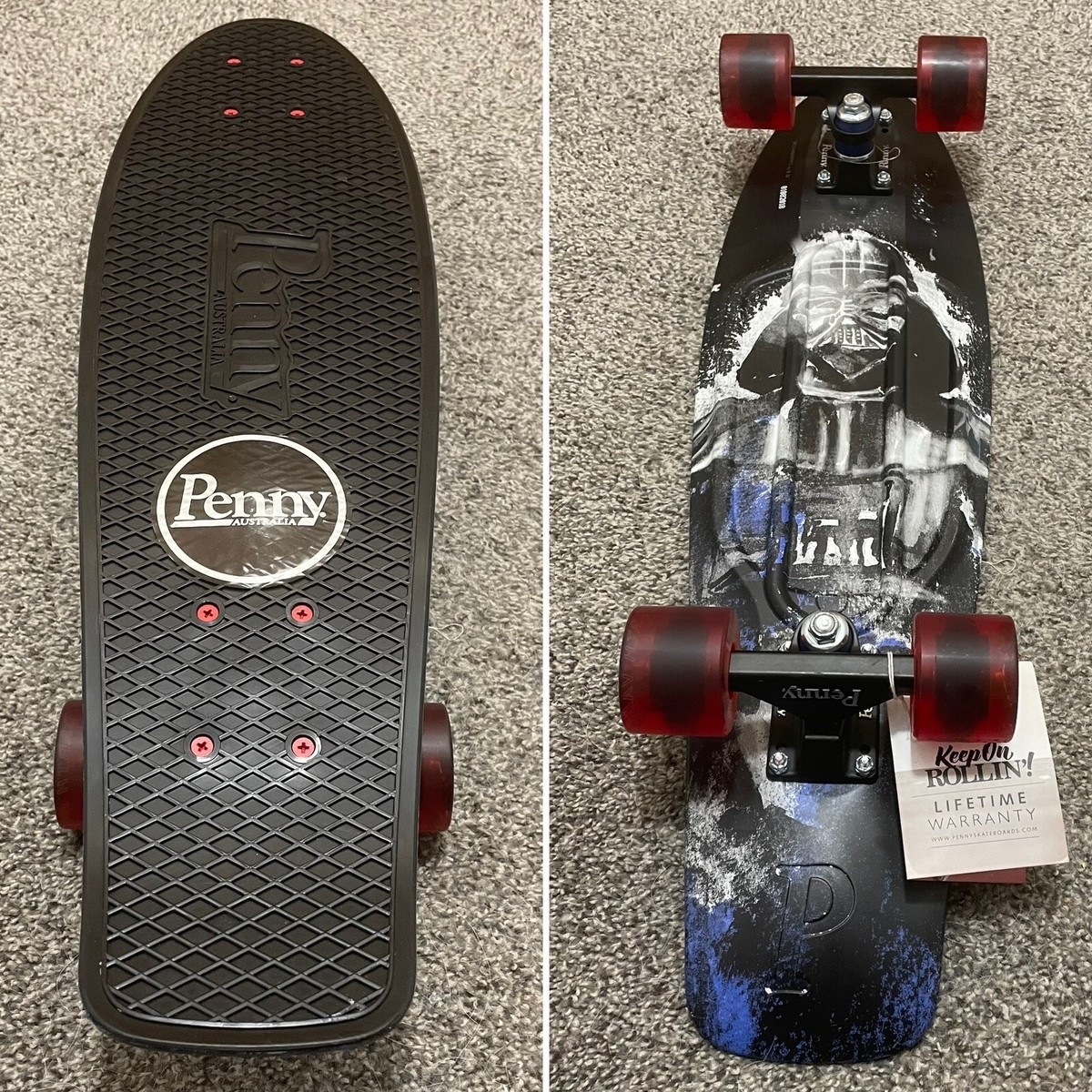 PENNY BOARD SKATEBOARD STARWARS DARTH VADER Collaboration. NEW *10