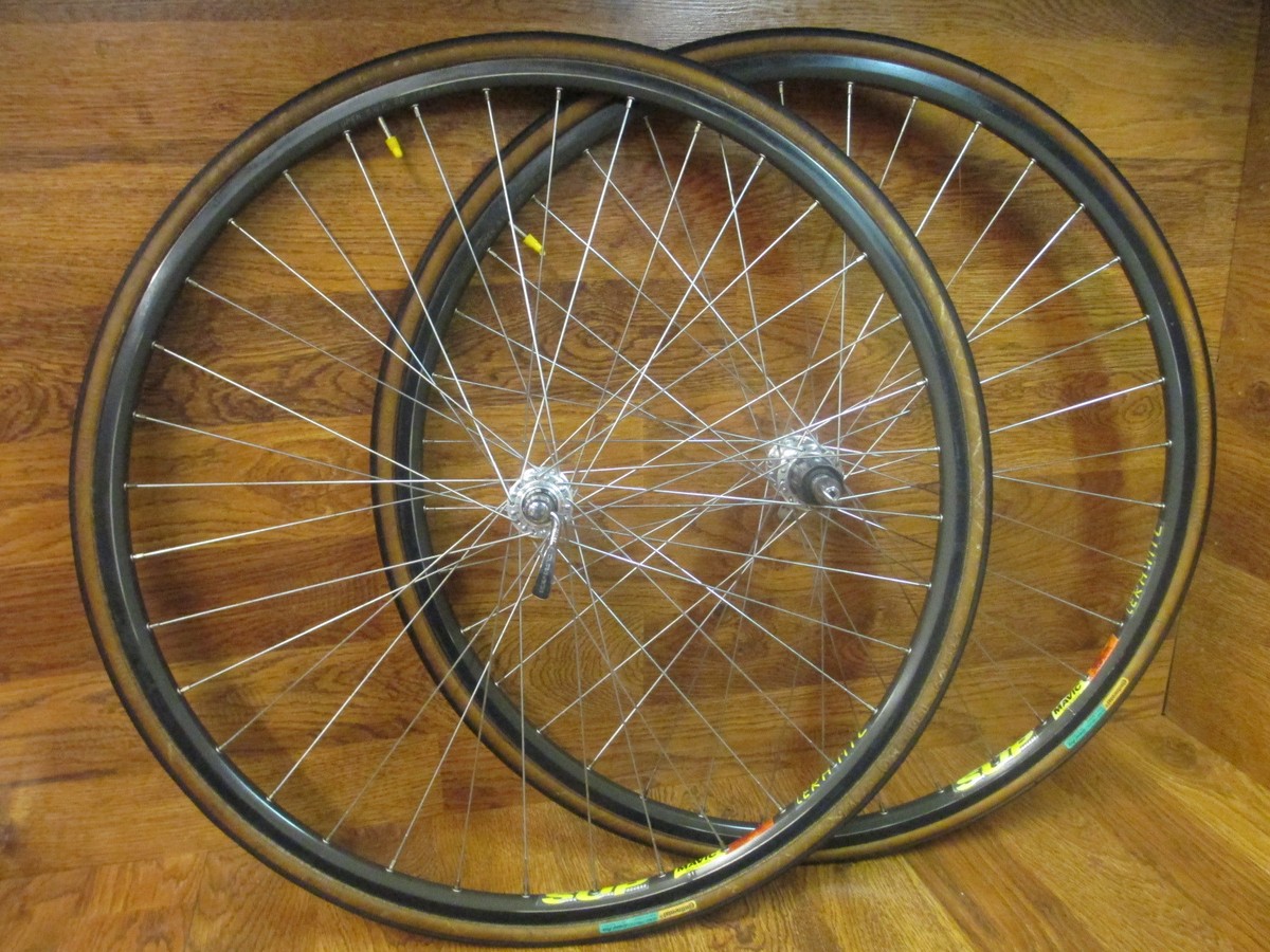 MAVIC OPEN PRO SUP CERAMIC SHIMANO DURA ACE HUBS CLINCHER WHEEL
