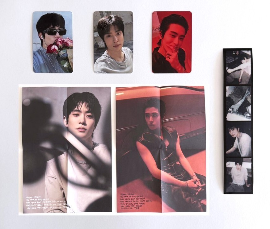 NCT 127 Jaehyun 'J '- THE 1st Album J Version Official Photocard