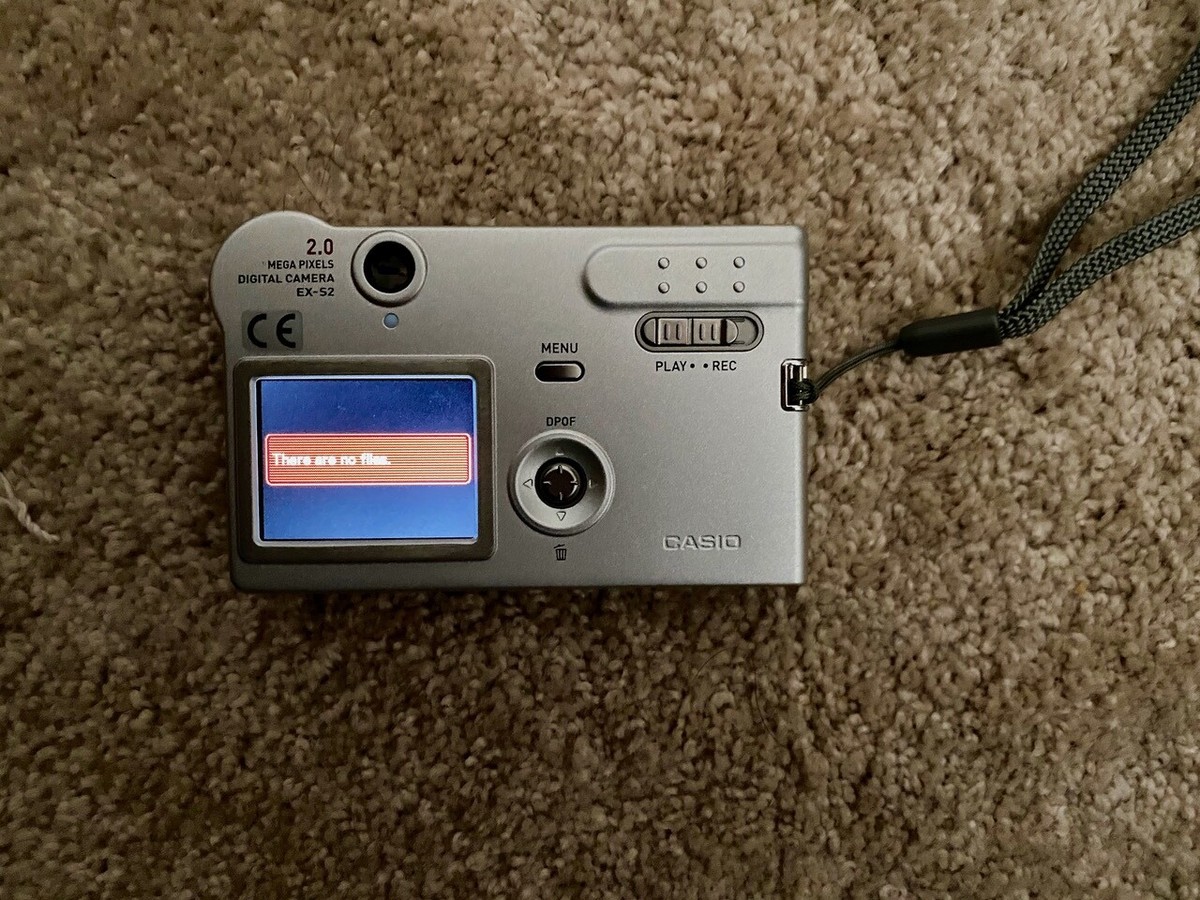 Casio Exilim 2MP Ultra Slim Digital Camera (EX-S2) - Pristine