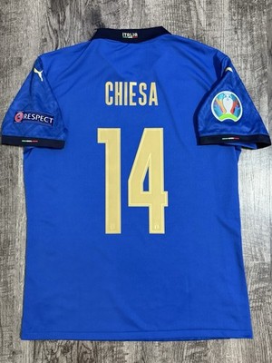 Federico Chiesa Italy Puma Player Version 2021 Final Jersey Size