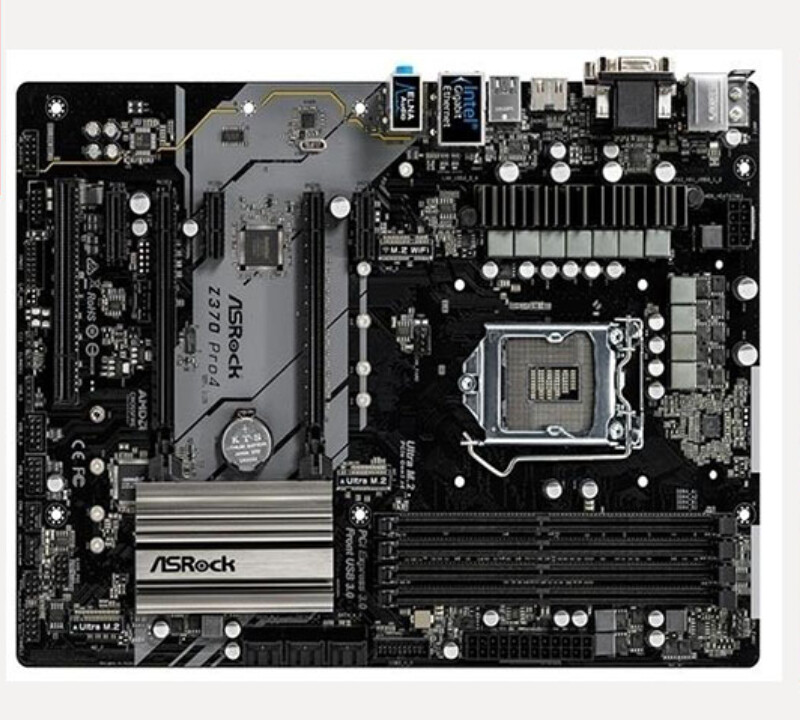 For ASRock Z370 Pro4 Desktop Motherboard Intel Z370 Z370M LGA 1151