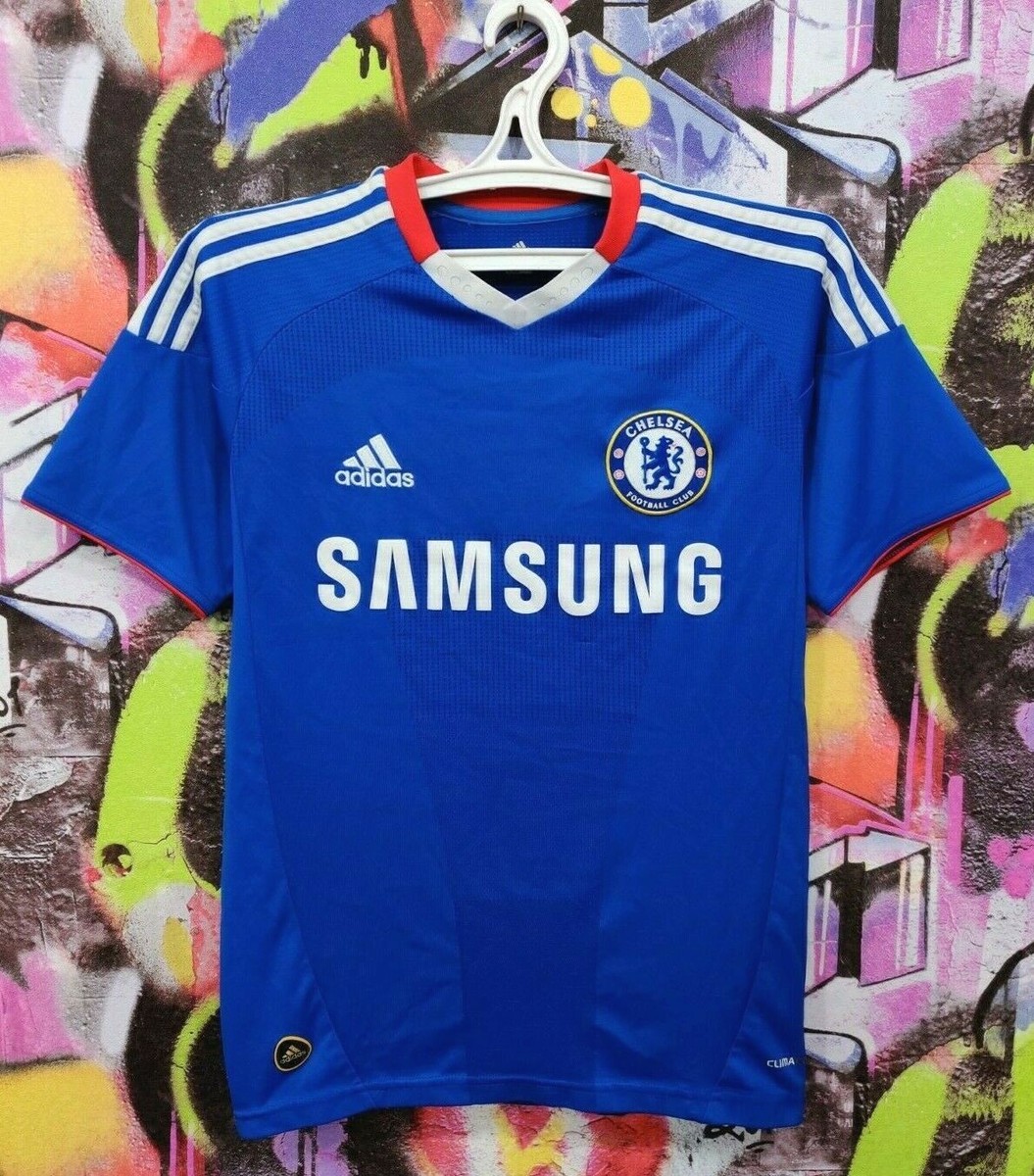 CHELSEA London 2010 2011 Home Football Shirt Soccer Jersey Top