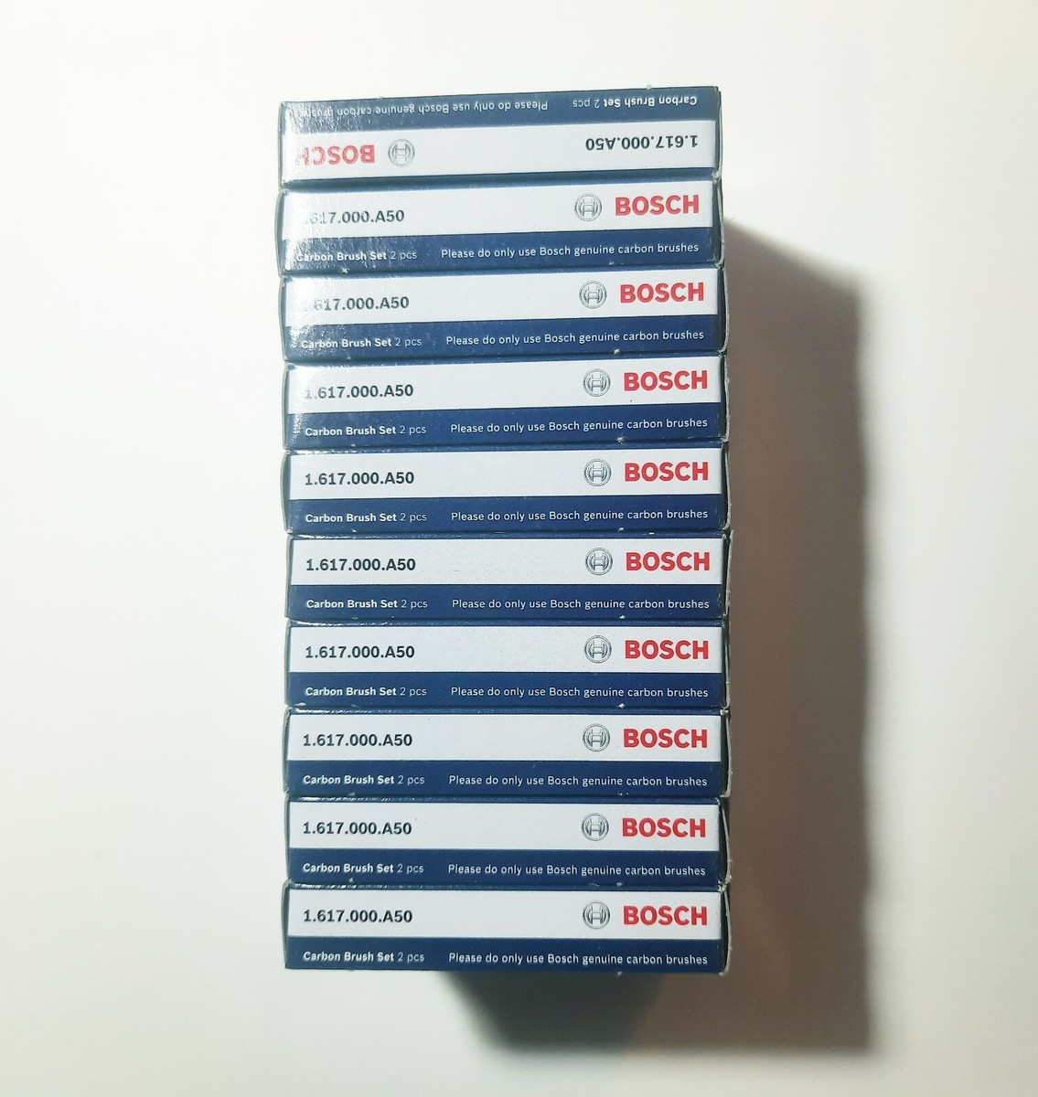 BOSCH 1617000A50 CARBON BRUSH SET for GBH 8-45D GSH 7VC GSH 9VC