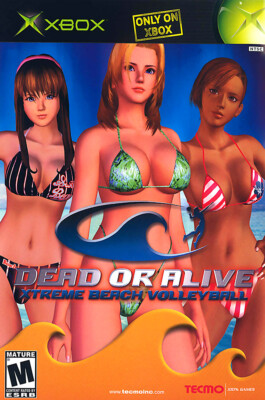 Dead Or Alive Xtreme Beach Volleyball BOX ART XBOX POSTER MADE IN