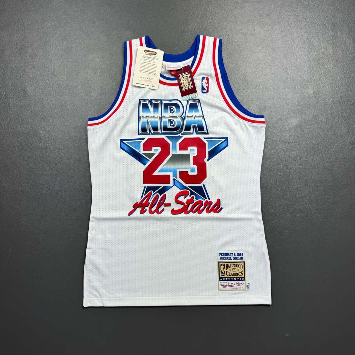 100% Authentic Michael Jordan Mitchell & Ness 1992 All Star Game