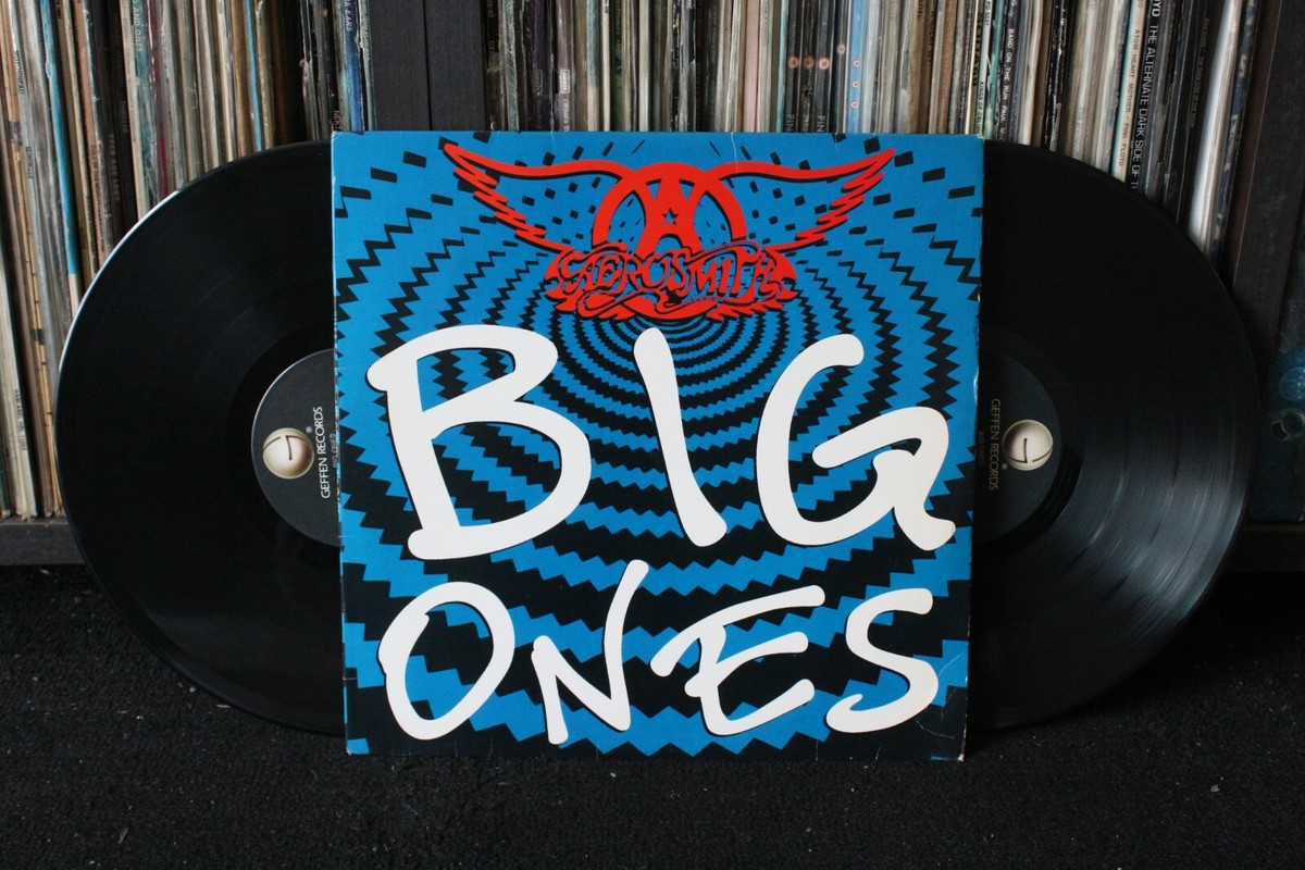 AEROSMITH BIG ONES ORIGINAL RARE FIRST PRESSING 1994 DOUBLE VINYL