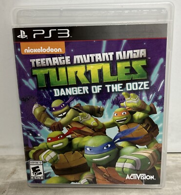 Teenage Mutant Ninja Turtles Danger of the Ooze Playstation 3 PS3