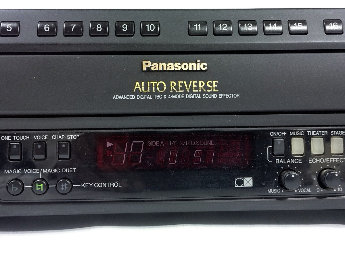 Panasonic LX-K700 Multi Laser Disc Movie Karaoke Player Auto