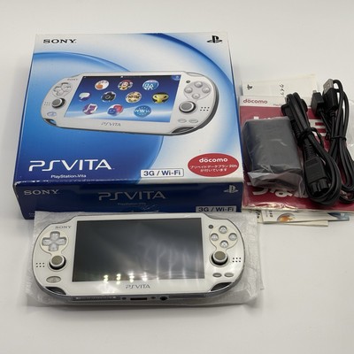 SONY PS Vita PCH-1000 1100 Console White OELD in Box Fast Shipping