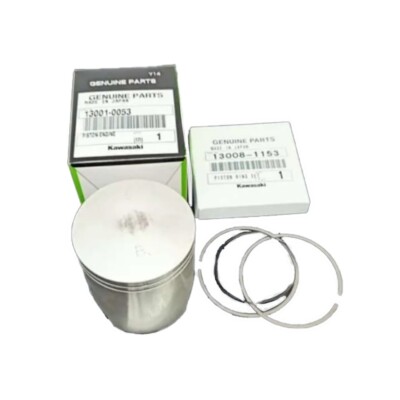 KAWASAKI KR150ZX KRR150 ZX PISTON + RING SET NOS. JAPAN | eBay